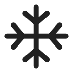 Weather Snowflake SVG Icon